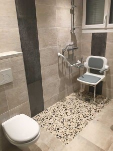 salle de bain accessible